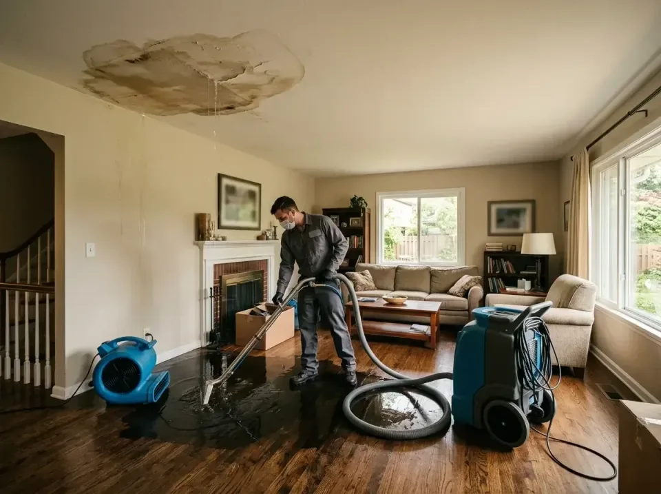 attic-pipe-burst-ceiling-drip-008 — frequently asked questions, Water Damage Restoration & Carpet Care in Burns Harbor, IN
